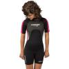 imageCressi Shorty Junior Wetsuit for Snorkeling Surfing Paddleboarding  for Kids age 2 to 13 Years Old  Made of DoubleLined 3mm Neoprene Ideal for Medium Cold Water  Med X Junior designed in ItalyBlackPink