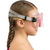imageCressi Snorkeling Silicone Set mask ampamp Dry Snorkel for Kids Aged 5 to 15 Year Old  Ocean Junior Designed in ItalyClearPink