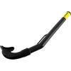 imageCressi Standard Minimal Diving Snorkel for Kids  Age 3 to 7  Fixed Keeper  Mini Island Designed in ItalyBlackBlackYellow