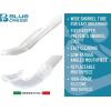 imageCressi Standard Minimal Diving Snorkel for Kids  Age 3 to 7  Fixed Keeper  Mini Island Designed in ItalyClearClearYellow