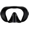 imageCressi Adult Frameless Diving Mask  Wide View Mono Lens  Low Internal Volume  Pure Soft Silicone  Musa Designed in ItalyBlack