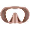imageCressi Adult Frameless Diving Mask  Wide View Mono Lens  Low Internal Volume  Pure Soft Silicone  Musa Designed in ItalyRose Gold