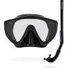 imageCressi Junior Mask ampamp Snorkel Kit Lightweight and Comfortable  Tinetto ampamp Mini Island Designed in Italy by CressiBlackBlack
