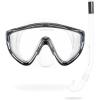 imageCressi Junior Mask ampamp Snorkel Kit Lightweight and Comfortable  Tinetto ampamp Mini Island Designed in Italy by CressiClearBlack