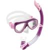 imageCressi Kids Snorkeling Kit Mask ampamp Snorkel for Children aged from 3 to 8 years old  Rocks Combo designed in ItalyPurplePink