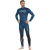 imageCressi Spearfishing and Freediving OnePiece Wetsuit with Loading Chest Pad Knee Protection Anatomical Design  Tokugawa Designed in Italy
