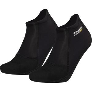 imageCRESSI Adult Anatomically Shaped Neoprene Thermal Socks AntiSlip Sole For Water Activities  Canarie ST Designed in ItalyBlackBlack