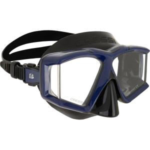 imageCressi 4Lens Panoramic Mask for Scuba Diving and Snorkeling  Comfortable and WideView  Horizon  Designed in Italy by CressiBlackNavy