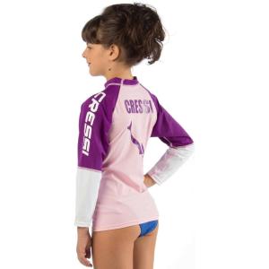 imageCressi girls Long Sleeve Rash Guards Pink S 8 10 years US