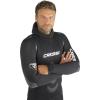 imageCressi Apnea 2pcs Freediving Spearfishing Wetsuit Jacket ampamp Pants Loading Chest Pad Knee Protection Anatomical Design  Apnea Designed in Italy3XLarge