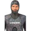 imageFreediving Camouflage Adult 2PC Wetsuit  OpenCell Comfortable Neoprene  Seppia Designed in Italy by Cressi Quality Since 19467 mm