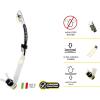 imageCressi Adult Dry Snorkel for Scuba Diving Snorkeling with Dry Guard and Purge Valve  Itaca Ultra Dry made in ItalyClearRed