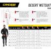 imageCressi Adult Man Scuba Diving Hooded Drysuit  4Mm Compressed Neoprene  Liquid Seal Seams  Desert Designed in Italy by CressiBlack