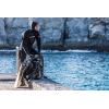 imageCressi Adult Man Scuba Diving Hooded Drysuit  4Mm Compressed Neoprene  Liquid Seal Seams  Desert Designed in Italy by CressiBlack