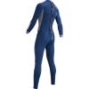 imageCressi Ladies Full Wetsuit BackZip for Scuba Diving ampamp Water Activities  Fast 3mm Designed in ItalyBlueGrey