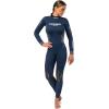 imageCressi Ladies Full Wetsuit BackZip for Scuba Diving ampamp Water Activities  Fast 3mm Designed in ItalyBlueGrey