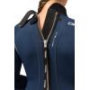 imageCressi Ladies Full Wetsuit BackZip for Scuba Diving ampamp Water Activities  Fast 3mm Designed in ItalyBlueGrey