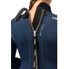 imageCressi Ladies Full Wetsuit BackZip for Scuba Diving ampamp Water Activities  Fast 3mm Designed in ItalyBlueGrey