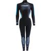 imageCressi Ladies Ultraspan Scuba Diving Wetsuit Made in Premium Material  Morea Designed in Italy Quality Since 1946BlackAquamarine