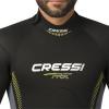 imageCressi Mens Full Neoprene Wetsuit BackZip for Scuba Diving ampamp Water Activities  Fast 5mm Designed in ItalyBlackYellow