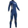 imageCressi Ladies Full Wetsuit BackZip for Scuba Diving ampamp Water Activities  Fast 3mm Designed in ItalyBlueGrey