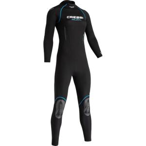 imageCressi 25 mm Neoprene Wetsuit for Scuba Diving and Snorkeling in Temperate Waters  Balam Lady Designed in ItalyBlackTurquoise