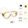 imageCressi Adult Wide View Comfortable Snorkeling Mask ampamp Snorkel  Onda ampamp Mexico made in ItalyPink