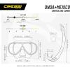 imageCressi Adult Wide View Comfortable Snorkeling Mask ampamp Snorkel  Onda ampamp Mexico made in ItalyYellow