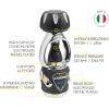 imageCressi Aquaride Adult Scuba Package for Any Skill Level  MC9Compact Regulator  Octopus Compact  Donatello Dive Computer Gauge Console  Regulator Bag  Italian DesignXLarge