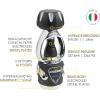 imageCressi Aquaride Adult Scuba Package for Any Skill Level  MC9Compact Regulator  Octopus Compact  Donatello Dive Computer Gauge Console  Regulator Bag  Italian DesignXSmall