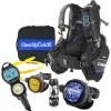 imageCressi Aquaride Adult Scuba Package for Any Skill Level  MC9Compact Regulator  Octopus Compact  Donatello Dive Computer Gauge Console  Regulator Bag  Italian DesignXSmall