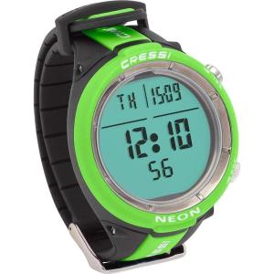 imageCressi Neon Scuba Diving Watch Computer  4 Programs  AirNitrox Freediving Gage  Made in Italy Quality Since 1946BlackGreen