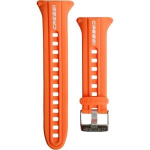 imageCressi Silicone Wristband Replacement Watchband Dive Computers Elastic and Durable Underwater Designed in ItalyOrange