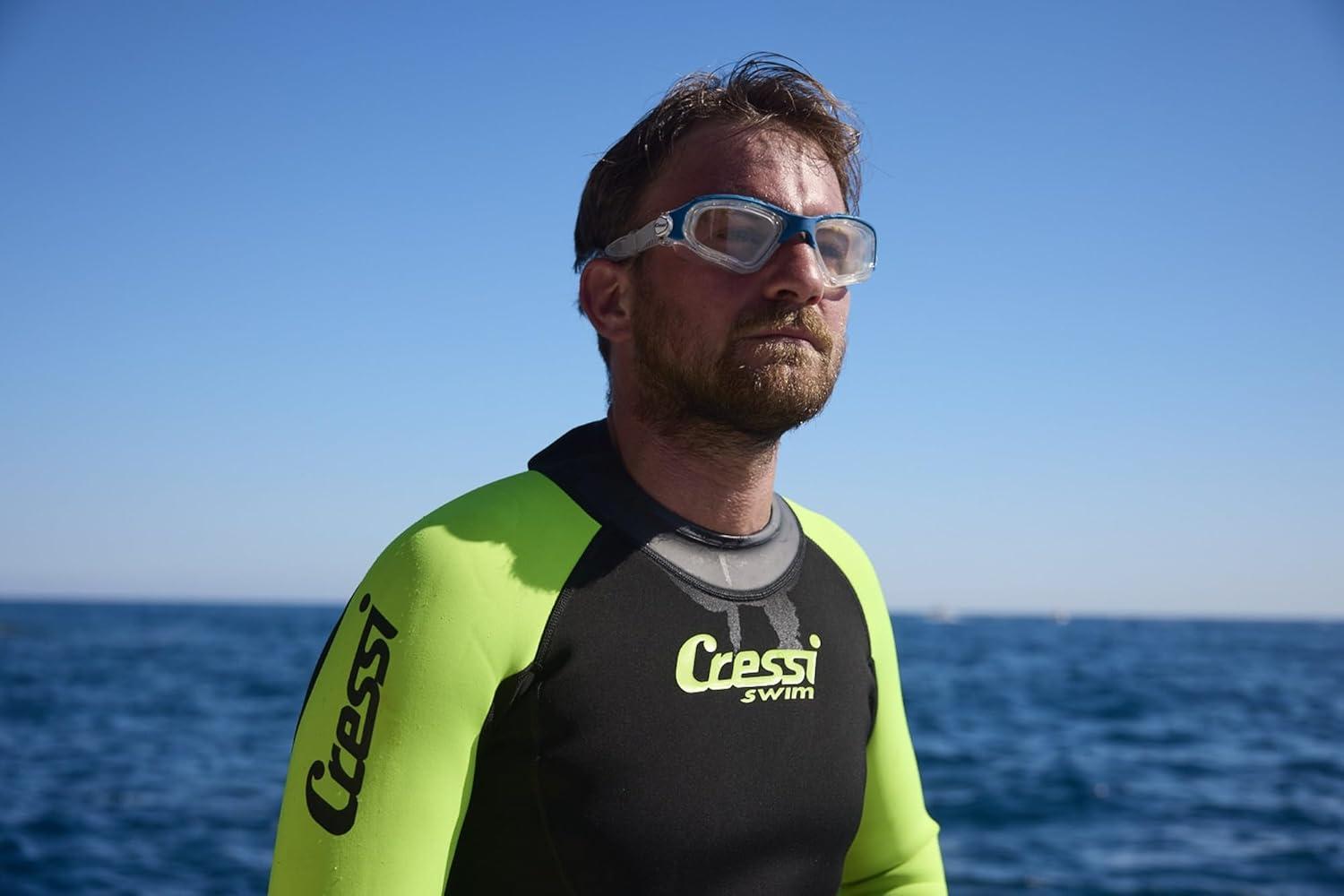 imageCRESSI Unisex Clear EyesWhiteAquamarine