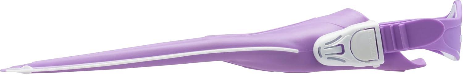 imageCressi Rocks Fins Kids Open Heel Short Fins with Adjustable Straps for Snorkeling and Swimming Quality Since 1946LilacWhite