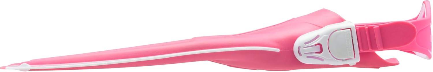 imageCressi Rocks Fins Kids Open Heel Short Fins with Adjustable Straps for Snorkeling and Swimming Quality Since 1946PinkWhite