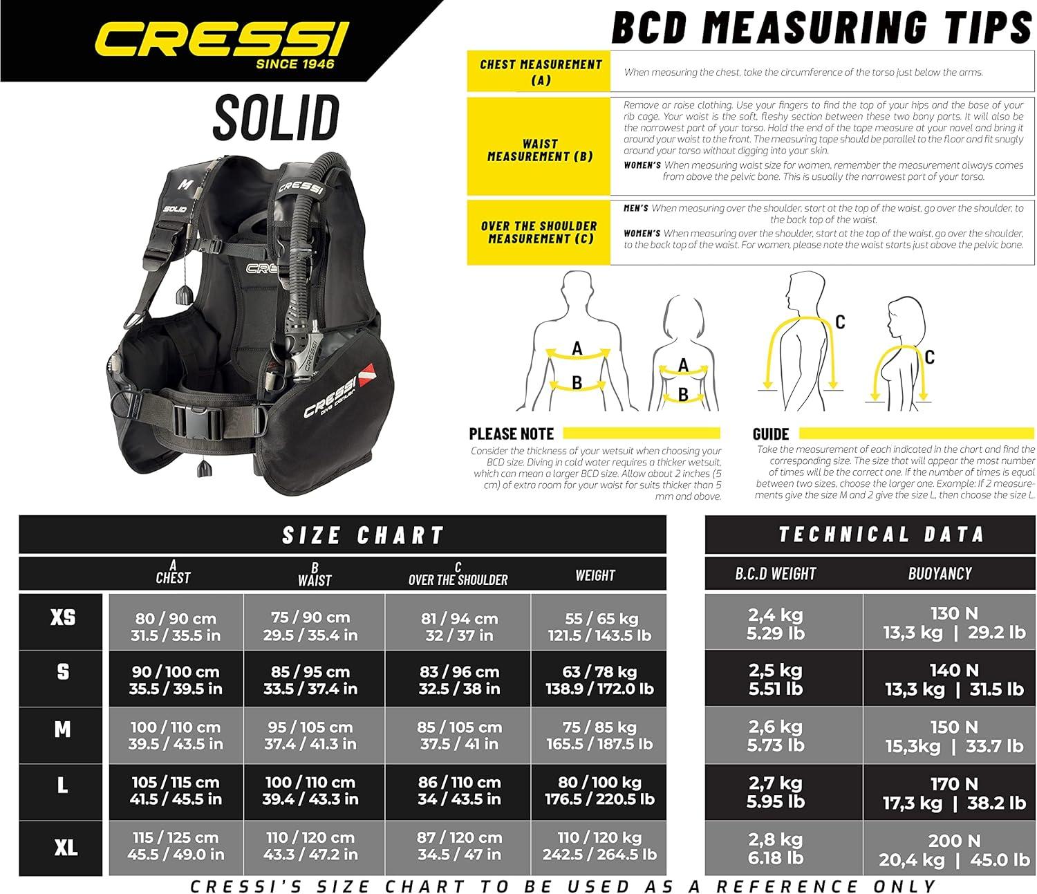 imageCressi Solid Scuba Package L