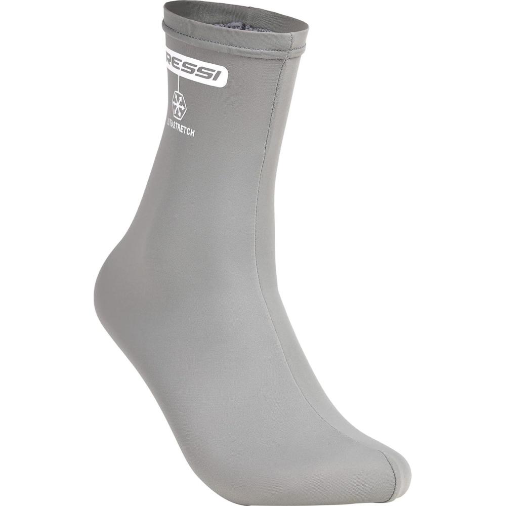 imageCressi QuickDrying Elastic Water Socks To Prevent Blisters and Chafing For General Aquatic Use Quality Since 1946Charcoal