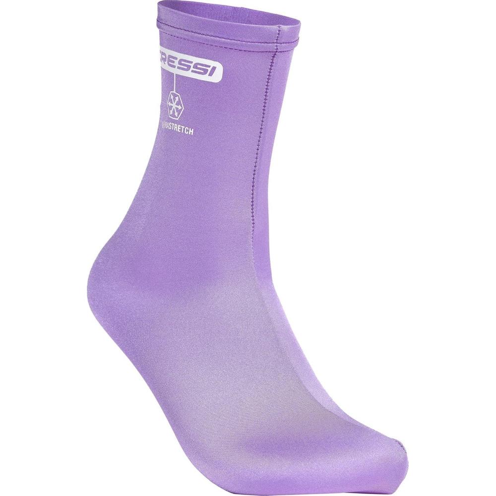 imageCressi QuickDrying Elastic Water Socks To Prevent Blisters and Chafing For General Aquatic Use Quality Since 1946Lilac