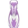 imageCressi Rocks Fins Kids Open Heel Short Fins with Adjustable Straps for Snorkeling and Swimming Quality Since 1946LilacWhite