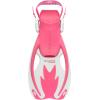 imageCressi Rocks Fins Kids Open Heel Short Fins with Adjustable Straps for Snorkeling and Swimming Quality Since 1946PinkWhite