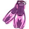 imageCressi Rocks Fins Kids Open Heel Short Fins with Adjustable Straps for Snorkeling and Swimming Quality Since 1946PurplePink