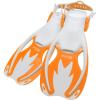 imageCressi Rocks Fins Kids Open Heel Short Fins with Adjustable Straps for Snorkeling and Swimming Quality Since 1946WhiteOrange
