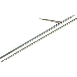 imageCRESSI Stainless Steel INOX Notched Shaft 65mm Diameter for Speargun  Made in Italy140 cm