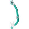 imageCressi Adult Dry Snorkel  Silicone Mouthpiece and Splash Guard to Prevent Water Entry  Orion Dry  Designed in ItalyAqua Green