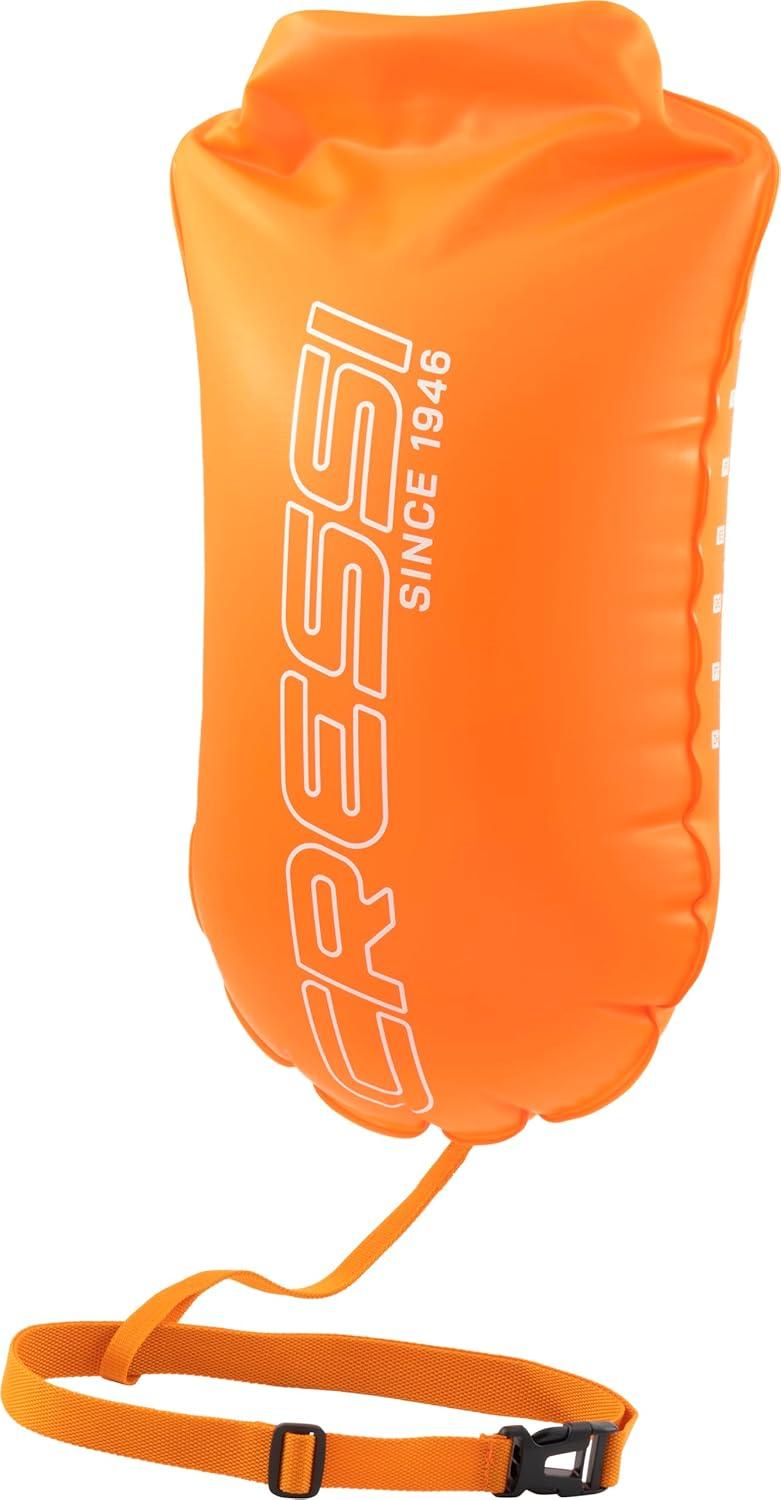 imageCressi Glide High Visibility Safety Buoy for Swimmers  Lightweight Highly Visible and Easy Setup  Glide Swim Buoy by Cressi