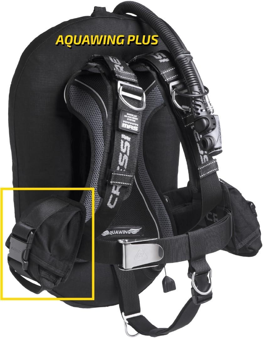 imageCressi Weight Pocket for Aquawing Scuba Diving BCD Line  Genuine Replacement  Designed in Italy
