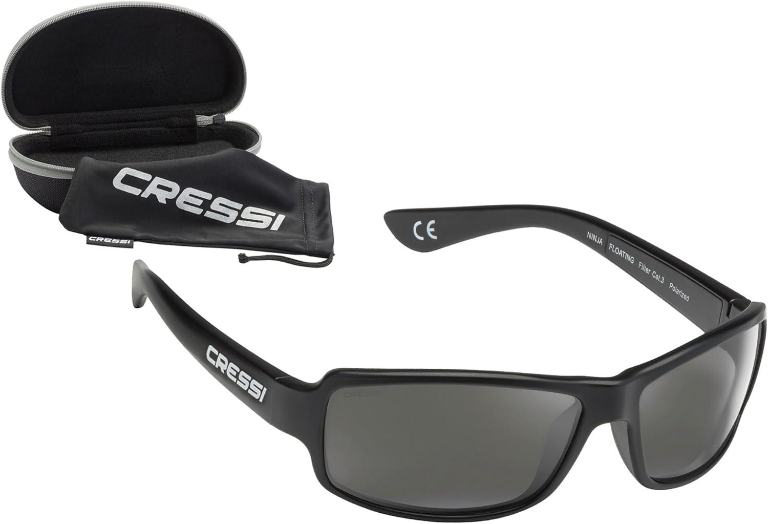 imageCRESSI Ninja Floating Polarized Square Accessories one SizeBlack Shiny Black Lenses