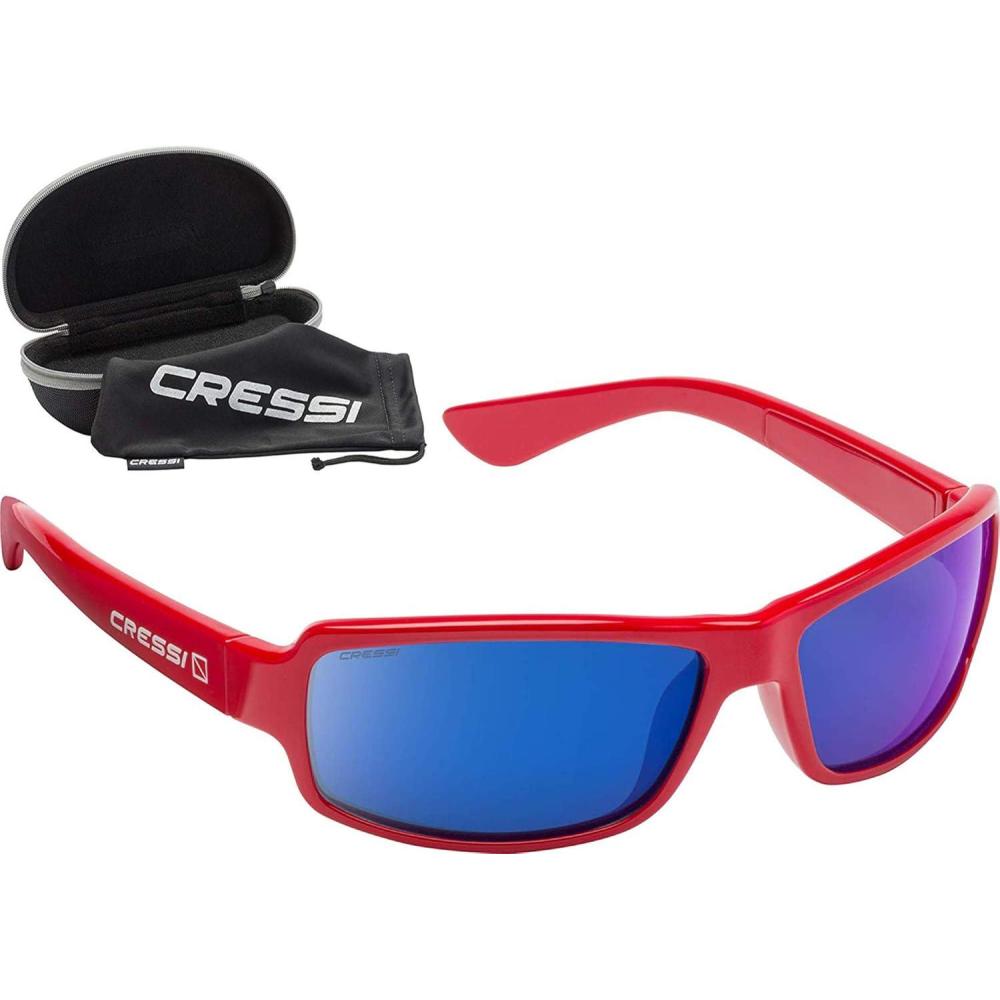 imageCRESSI Ninja Floating Polarized Square Accessories one SizeBlack Red Mirrored Lenses