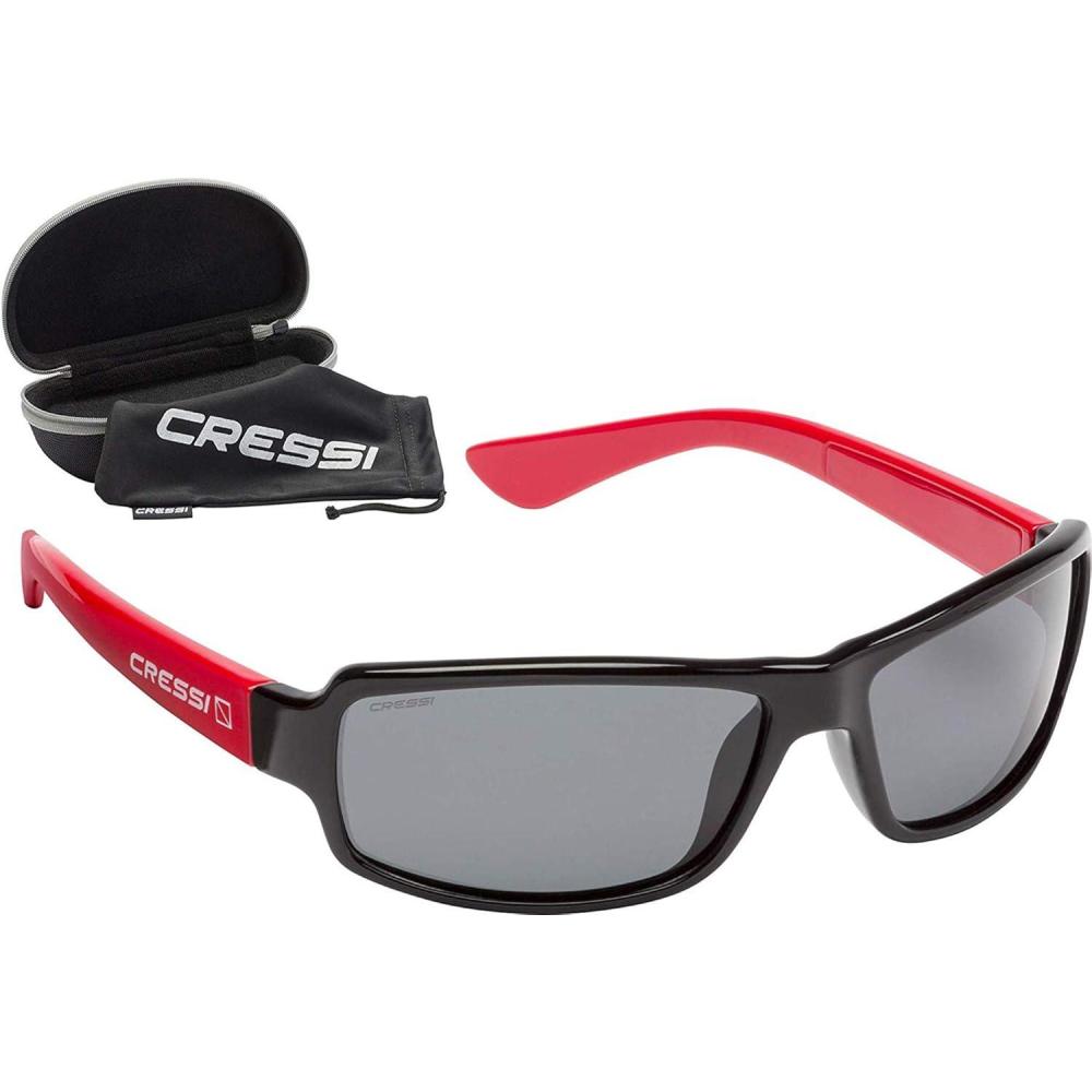 imageCRESSI Ninja Floating Polarized Square Accessories one SizeBlackBlack Red Smoked Lenses